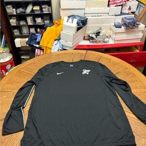 Nike K-State (Team Issued)  Men's Black Long Sleeve Tee